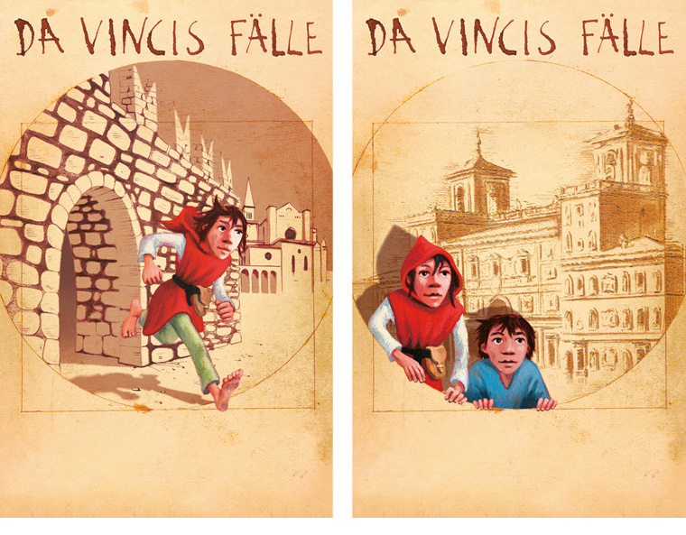 Cover fr Kinderromane, nicht verffentlicht