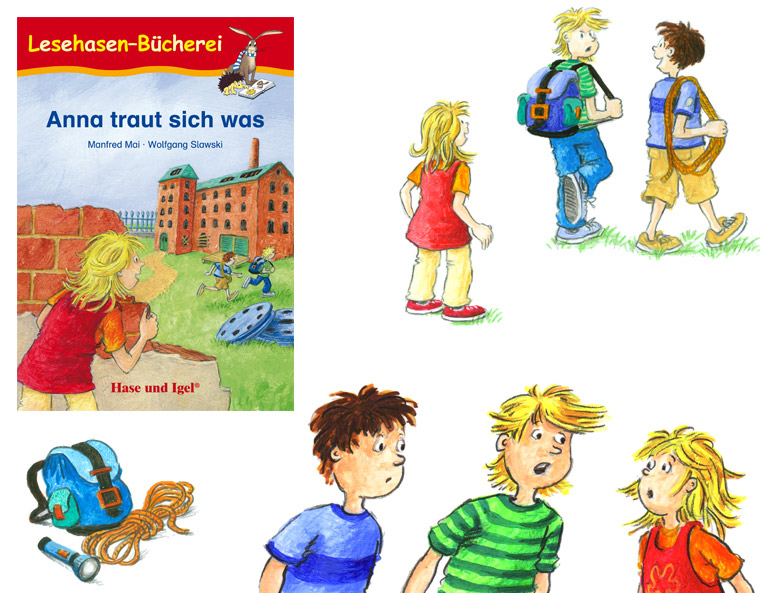 "Anna traut sich was", Hase und Igel Verlag 2013