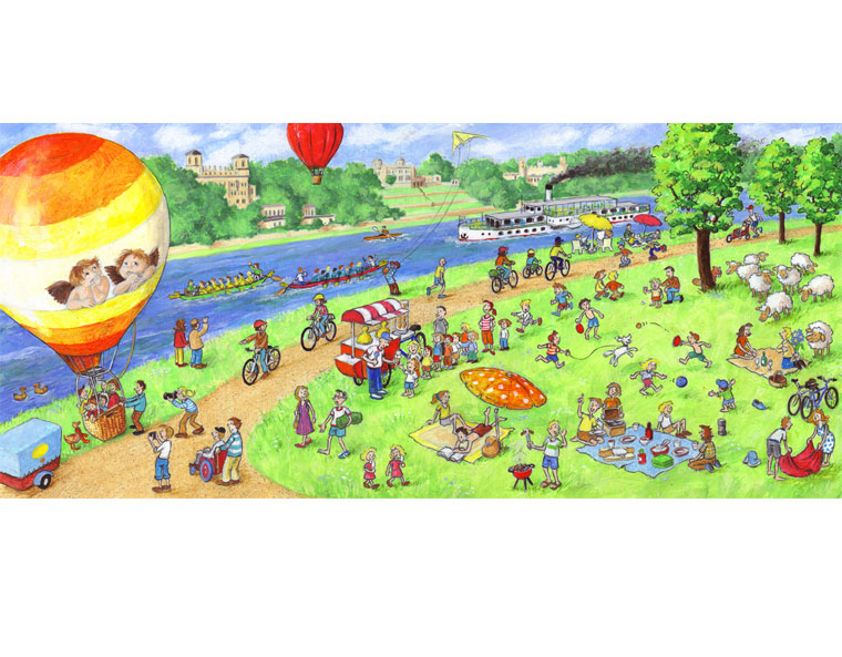 "Mein Stadt-Wimmelbuch Dresden", Willegoos Verlag 2012