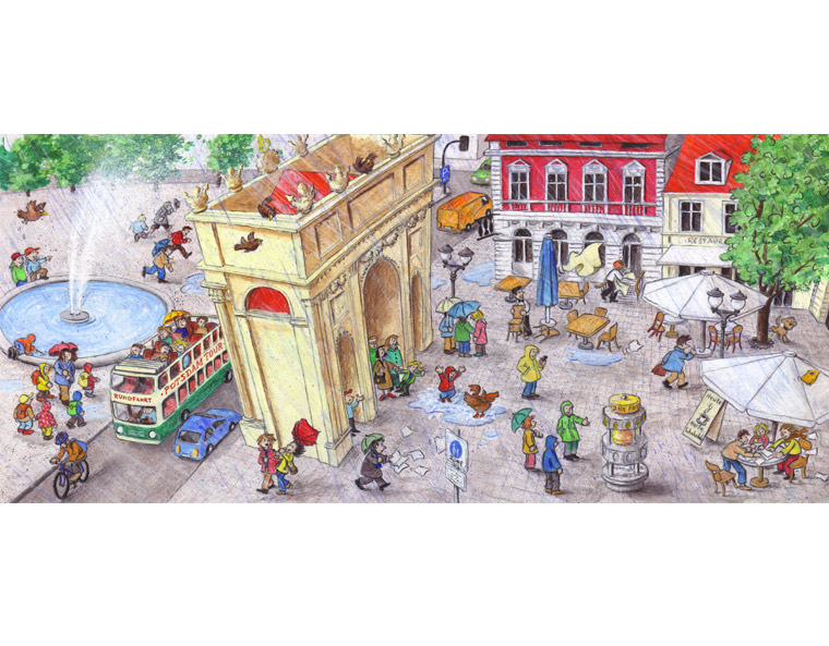 "Mein Stadt-Wimmelbuch Potsdam", Willegoos Verlag 2011