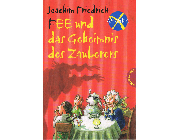 "Amanda X - Fee und das Geheimnis des Zauberers" von Joachim Friedrich, Thienemann 2004