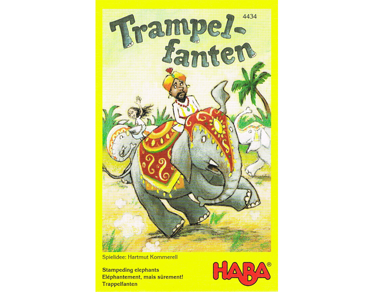 Verpackungscover "Trampelfanten", Haba 2007