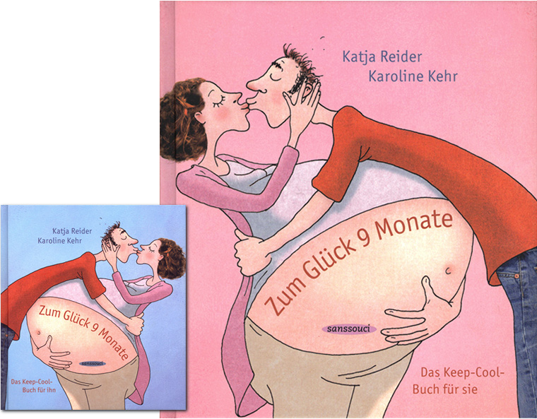 Cover "Zum Glück 9 Monate", Sanssouci 2006