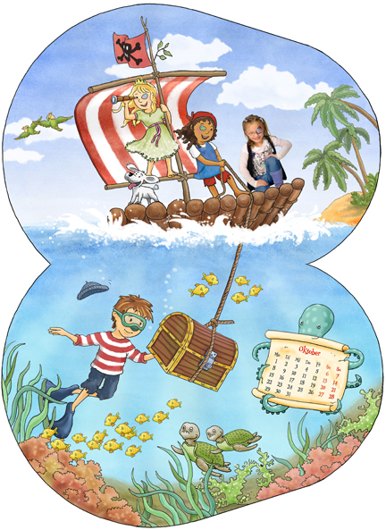 Kalenderblatt, Kunde: Piratoplast