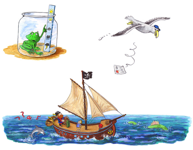 "Die abenteuerlichsten Piratengeschichten", Kaufmann Verlag 2013