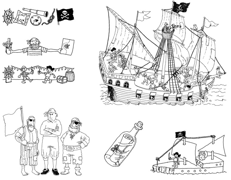 "Die Piraten kommen!", Hase und Igel Verlag 2013