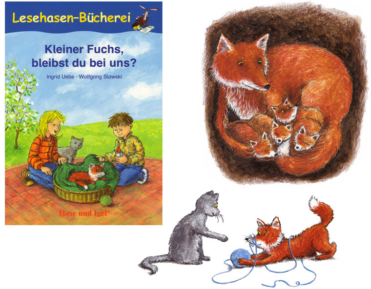 "Kleiner Fuchs, bleibst Du bei uns?", Hase und Igel Verlag 2011