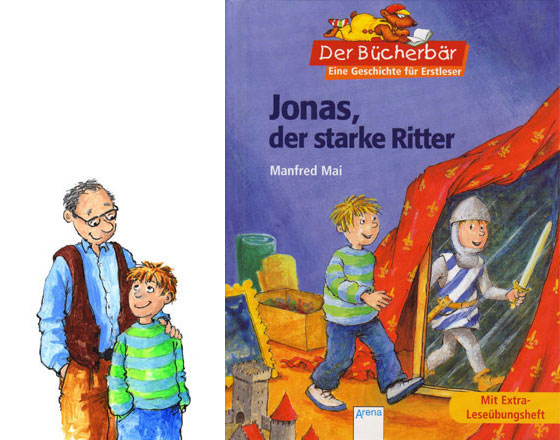 "Jonas, der starke Ritter", Arena Verlag, Edition Bcherbr