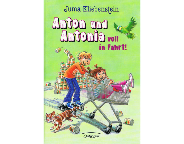 "Anton und Antonia voll in Fahrt!" von Juma Kliebenstein, Oetinger 2015