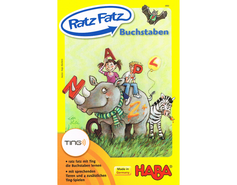 "Ratz Fatz - Buchstaben", Haba 2010