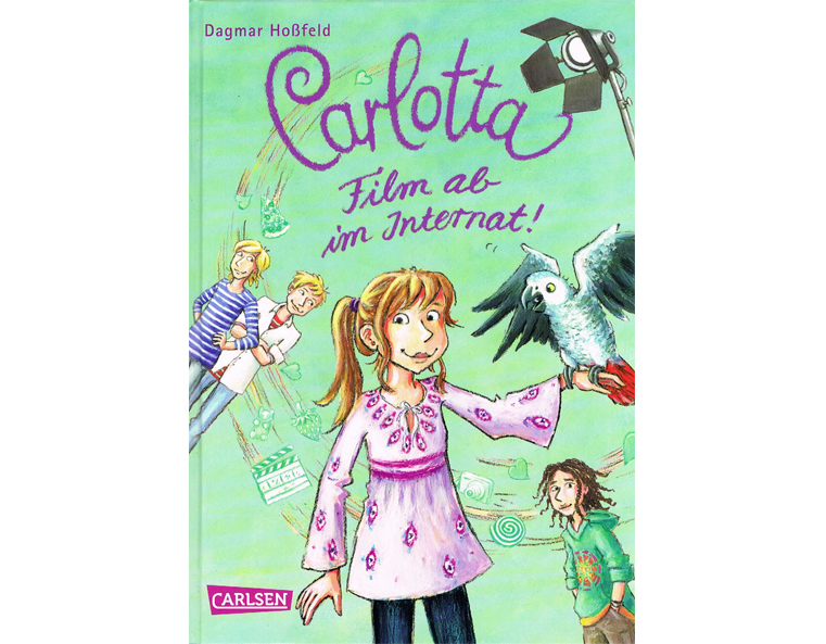 "Carlotta - Film ab im Internat" (Bd. 3) von Dagmar Hofeld, Carlsen 2012