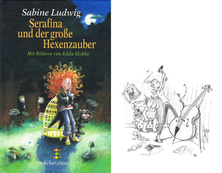 "Serafina und der groe Hexenzauber" von Sabine Ludwig, Fischer 2002