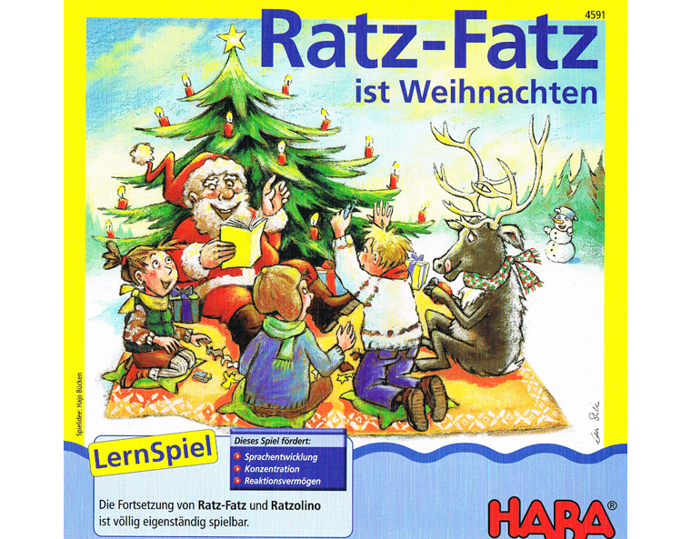 "Ratz-Fatz ist Weihnachten", Haba 2003