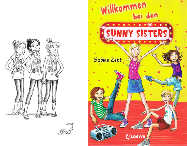"Willkommen bei den Sunny Sisters" (Bd. 1) von Sabine Zett, Loewe 2013