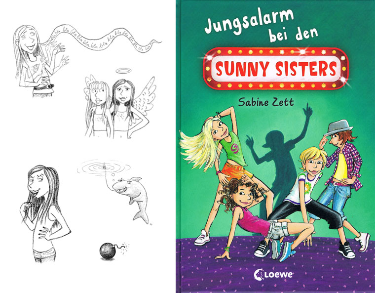 "Jungsalarm bei den Sunny Sisters" (Bd. 3) von Sabine Zett, Loewe 2014