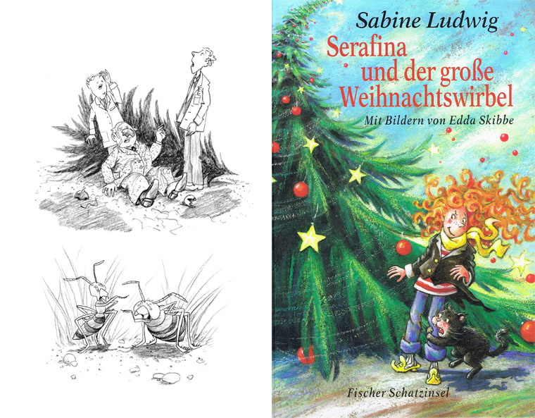 "Serafina und der groe Weihnachtswirbel" von Sabine Ludwig, Fischer 2004