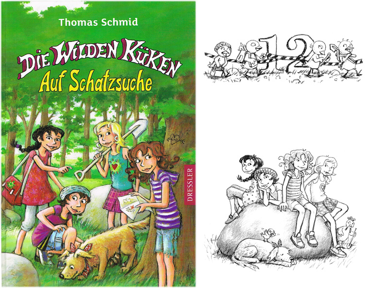 "Die wilden Kken - Auf Schatzsuche" (Bd. 5) von Thomas Schmid, Dressler 2012