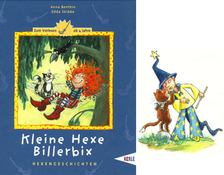 "Kleine Hexe Billerbix" von Anna Benthin, Kerle 2000